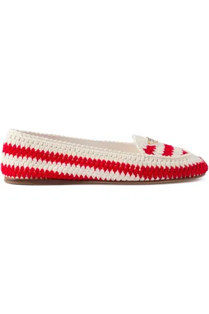 Prada Hæklede loafers
