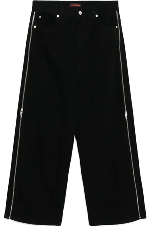 LU’U DAN Jeans med dragkedja