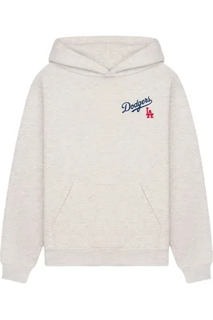 Sporty & Rich X LA Dodgers hættetrøje med logotryk