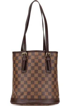 LOUIS VUITTON Damier Ebene Marais bucket-taske fra 1998