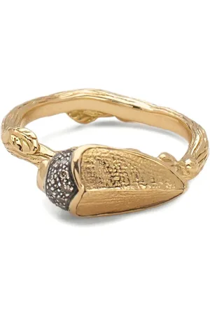 Bibi van der Velden 18kt yellow gold Scarab Stackable ring