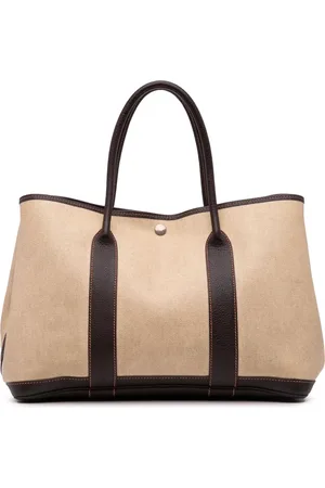 Hermès Toile and Negonda Garden Party 36-tote-taske fra 2002