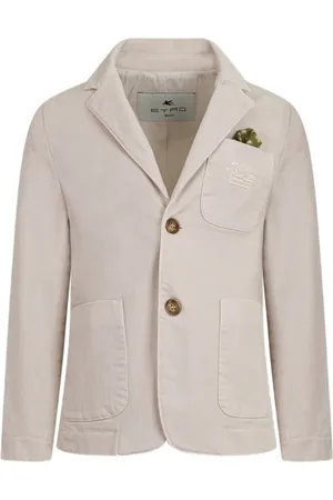 Etro Blazer med broderet logo