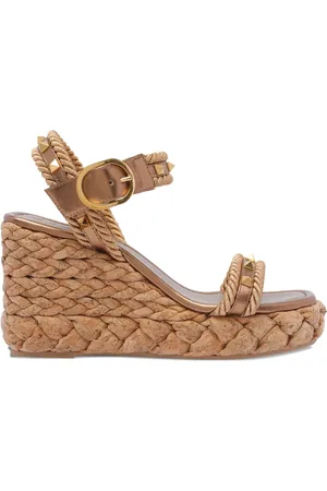 VALENTINO GARAVANI 100mm sandaler i læder