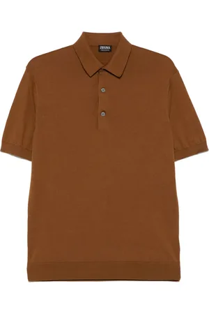 Ermenegildo Zegna Finstrikket polo