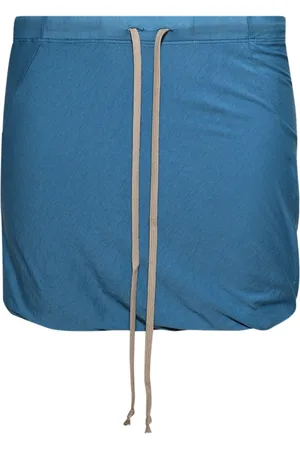 Rick Owens Kort nederdel med snoretrækdetalje