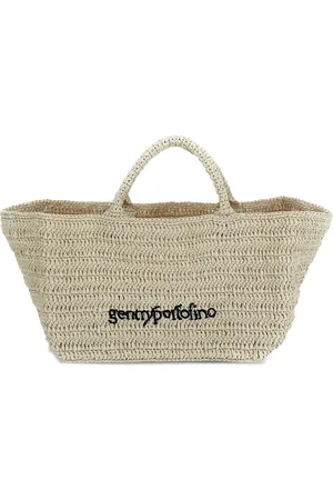 GENTRYPORTOFINO Tote med logobroderi