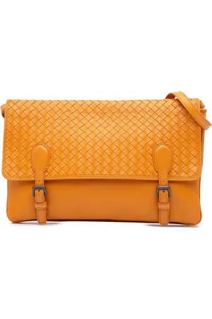 Bottega Veneta Intrecciato Flap skuldertaske i nappalæder fra 2012-2024