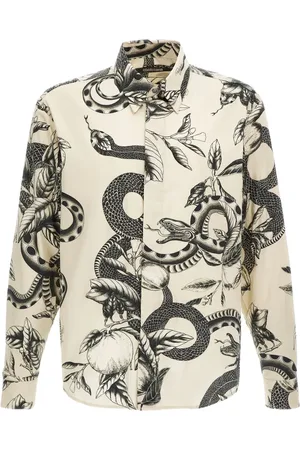Roberto Cavalli Skjorte med slangetryk