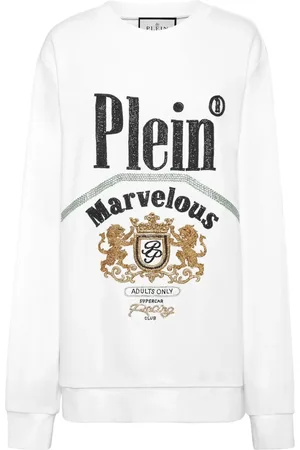 Philipp Plein Logo-udsmykket sweatshirt