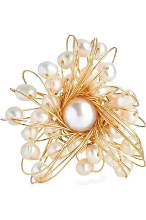 Kenneth Jay Lane Blomster-broche