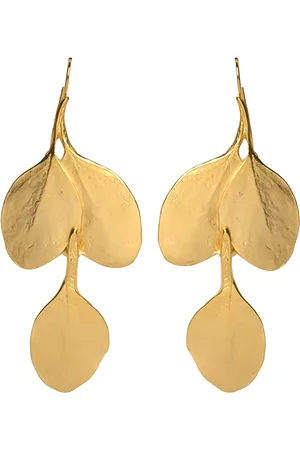 Kenneth Jay Lane Leaf øreringe
