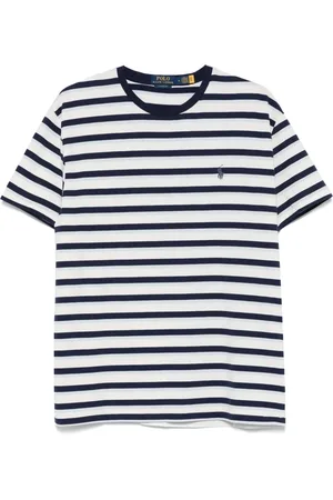 Ralph Lauren Stribet T-shirt i jersey