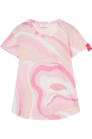 Puccini T-shirt i jersey med tryk