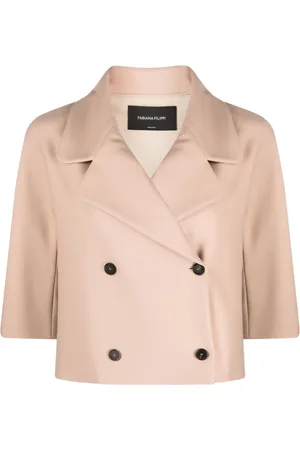 Fabiana Filippi Cropped dobbeltradet jakke