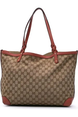 Gucci GG Canvas Craft tote fra 2000-2015