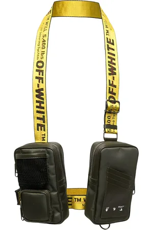 OFF-WHITE Taske med industriel rem og dobbelt pung
