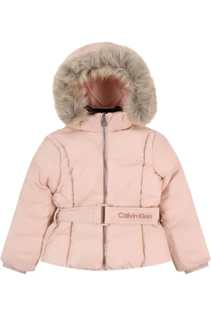Calvin Klein Dynejakke med bælte