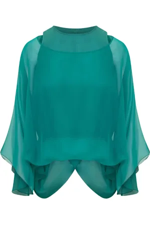 Alberta Ferretti Bluse i silke