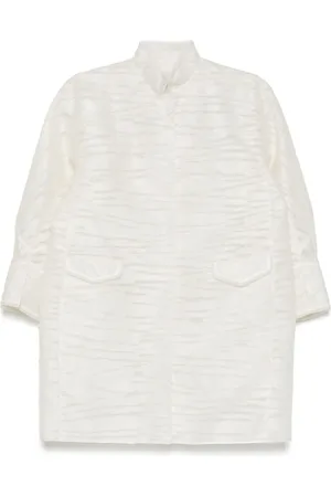 SHIATZY CHEN Jakke i jacquard med kinakrave