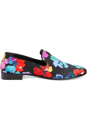 Giuseppe Zanotti Lewis Bloom loafers med tryk