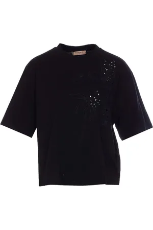 Twin-Set T-shirt med broderi