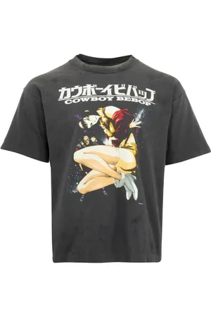 SAINT MXXXXXX X Cowboy Bebop T-shirt med grafisk tryk