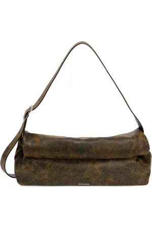 Jil Sander Mellemstor Rollup messenger-taske