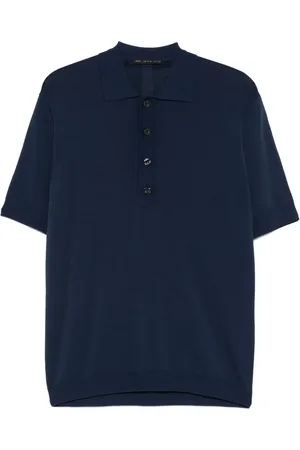 LOW BRAND Finstrikket polo