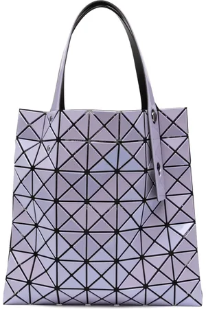 Issey Miyake Metallisk Prism tote
