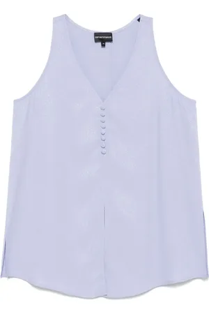 Emporio Armani Armure top med V-hals