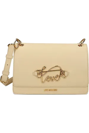 Moschino Skuldertaske med logoplade