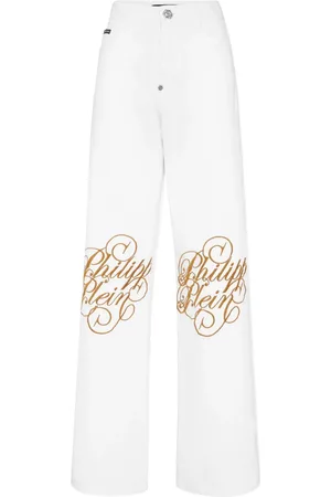 Philipp Plein Jeans med broderet logo
