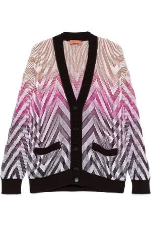 Missoni Chevron-strikket cardigan