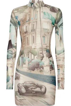 Philipp Plein Kort Racing kjole