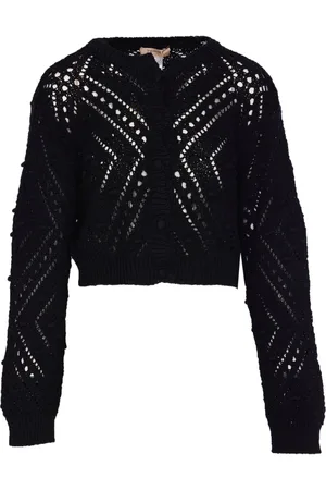 Twin-Set Cardigan i bomuldsblanding