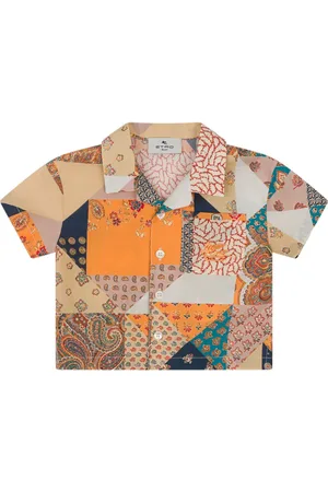 Etro Skjorte med patchwork