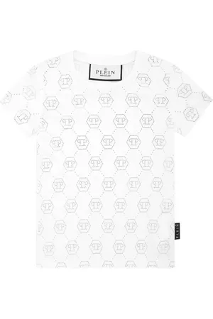 Philipp Plein Pure Monogram Strass T-shirt