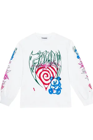 Ganni Sweatshirt med grafisk tryk