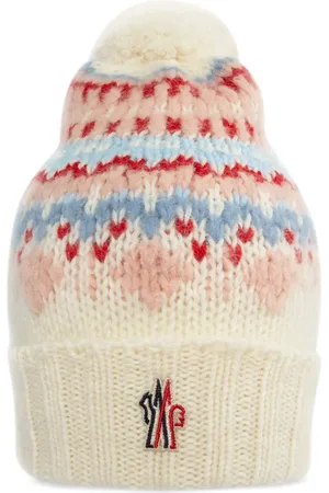 Moncler Intarsiastrikket fair isle-hue