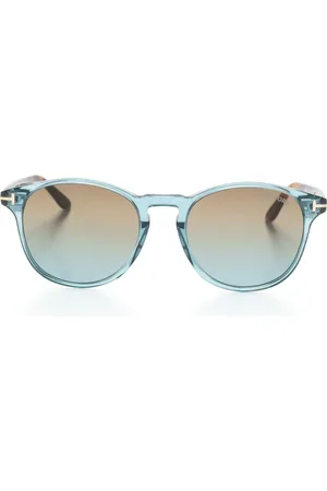 Tom Ford Lewis solbriller med geometrisk stel