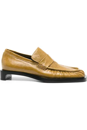 Jil Sander 30 mm loafers i læder