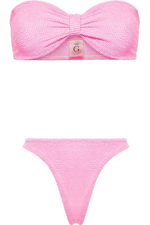 Hunza G Tina bikini med krøllet effekt