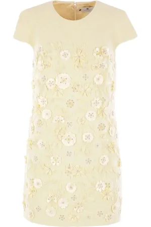Elisabetta Franchi Kort kjole i tweed