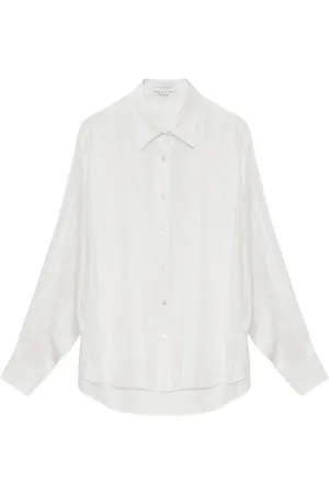 Stella McCartney Stribet skjorte med paneler