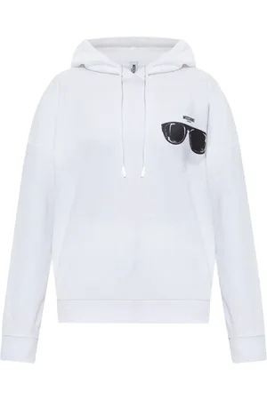 Moschino Hættetrøje med solbrilletryk
