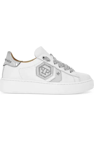 Philipp Plein Sneakers med sekskantet applikation