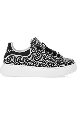 Philipp Plein Low-top sneakers med monogram