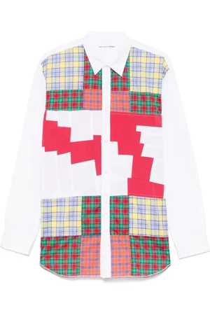 Comme des Garçons Skjorte med patchwork