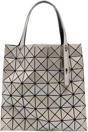 Issey Miyake Metallisk Prism tote